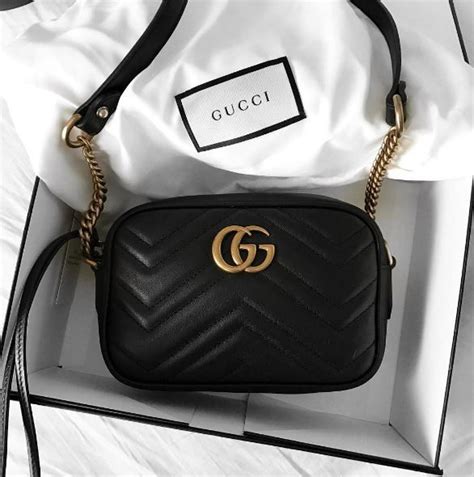 black gucci sling bag|gucci bag women black.